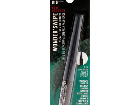 Wonder Swipe 2-in-1 Liner to Shadow - 016 Out Out by Rimmel London for Women - 0.058 oz Eyeliner For Sale