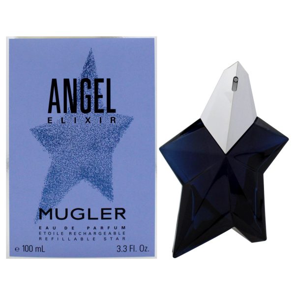 Angel Elixir by Thierry Mugler for Women - 3.3 oz EDP Spray (Refillable) Cheap