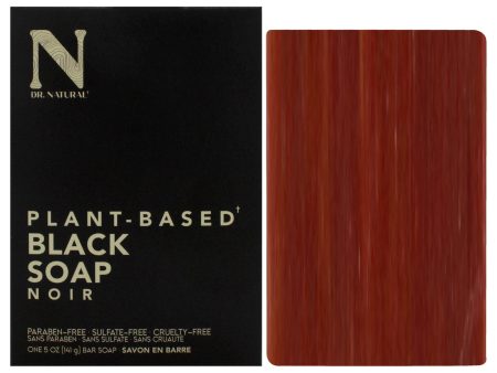 Bar Soap - Black by Dr. Natural for Unisex - 5 oz Soap For Sale