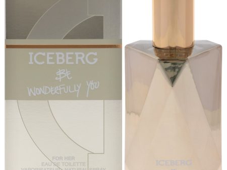 Be Wonderfully You by Iceberg for Women - 3.3 oz EDT Spray Fashion