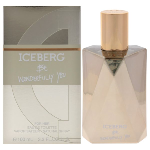 Be Wonderfully You by Iceberg for Women - 3.3 oz EDT Spray Fashion