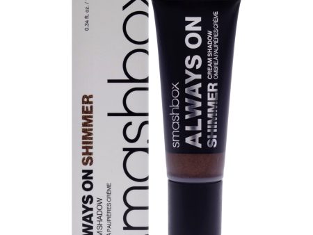 Always On Shimmer Cream Eye Shadow - Bronze by SmashBox for Women - 0.34 oz Eye Shadow Online Sale