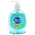 Antibacterial Liquid Hand Soap - Fresh Aqua by Zest for Unisex - 7.5 oz Soap Supply