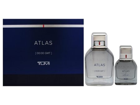 Atlas by Tumi for Men - 2 Pc Gift Set 3.4oz EDP Spray, 1oz EDP Spray For Sale