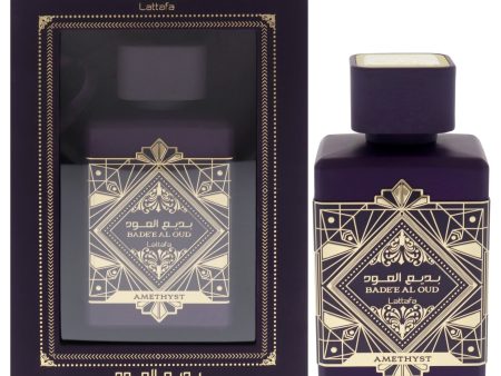 Badee Al Oud Amethyst by Lattafa for Women - 3.4 oz EDP Spray Online