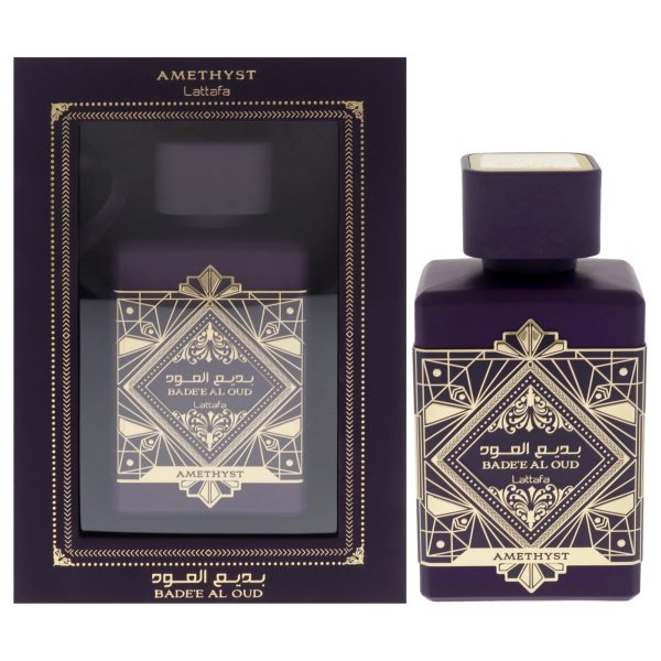 Badee Al Oud Amethyst by Lattafa for Women - 3.4 oz EDP Spray Online