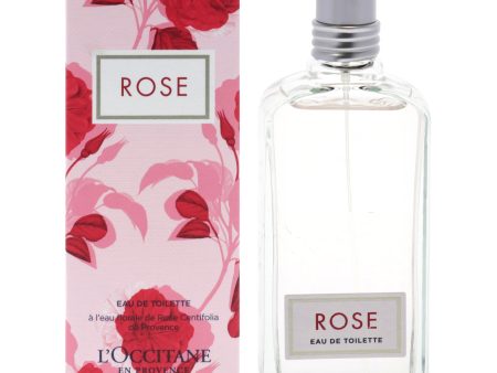 Rose by LOccitane for Women - 2.5 oz EDT Spray on Sale