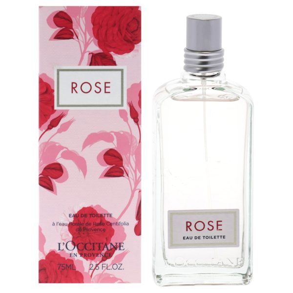 Rose by LOccitane for Women - 2.5 oz EDT Spray on Sale