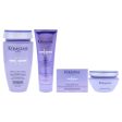 Blond Absolu Kit by Kerastase for Unisex - 3 Pc Kit 8.5oz Blond Absolu Bain Ultra-Violet Shampoo, 8.5oz Blond Absolu Cicaflash Conditioner, 6.8oz Blonde Absolu Ultra Violet Masque Online now