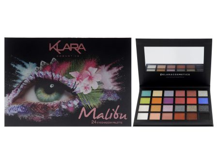 24 Eyeshadow Palette - Malibu by Klara for Women - 1.68 oz Eye Shadow Online Sale