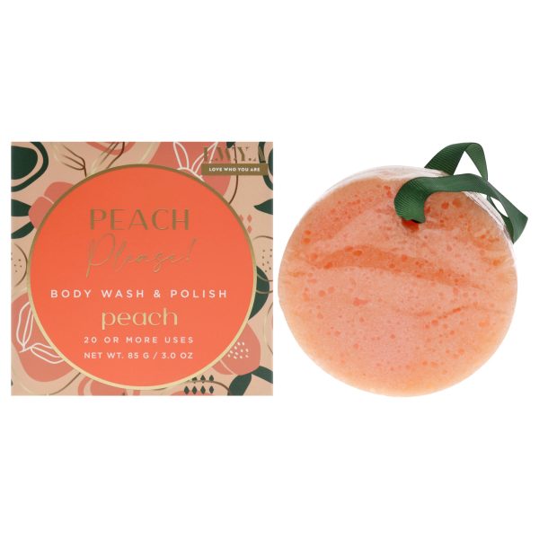 Body Wash and Polish - Peach by LWYA for Women - 3 oz Body Wash For Sale