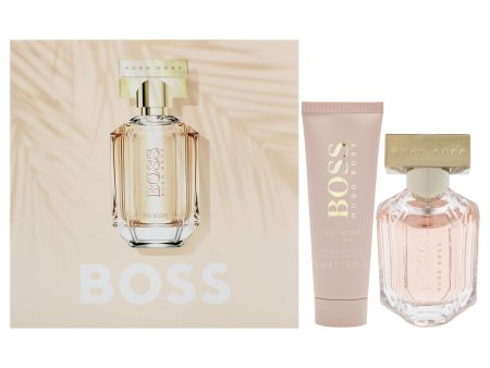 Boss The Scent by Hugo Boss for Women - 2 Pc Gift Set 1.6oz EDP Spray, 2.5oz Body Lotion Online