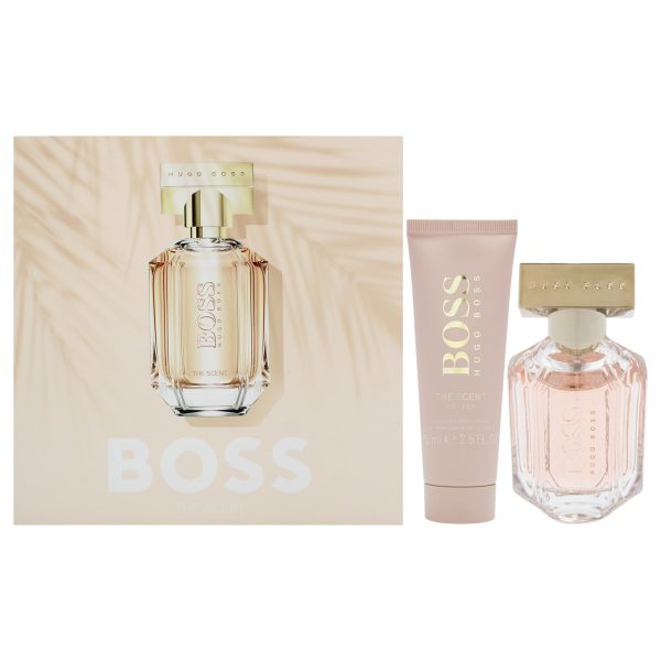 Boss The Scent by Hugo Boss for Women - 2 Pc Gift Set 1.6oz EDP Spray, 2.5oz Body Lotion Online