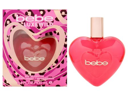 Bebe Luxe Wild by Bebe for Women - 3.4 oz EDP Spray Fashion