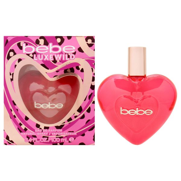 Bebe Luxe Wild by Bebe for Women - 3.4 oz EDP Spray Fashion