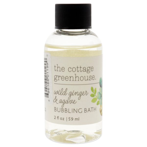 Bubbling Bath - Wild Ginger and Agave by The Cottage Greenhouse for Unisex - 2 oz Body Wash Cheap