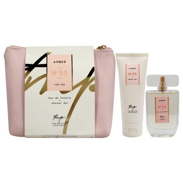 Amber N53 by The Master Perfumer for Women - 2 Pc Gift Set 1.7oz EDT Spray, 2.5oz Shower Gel Online