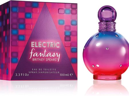 BRITNEY SPEARS ELECTRIC FANTASY 3.3 EAU DE TOILETTE SPRAY FOR WOMEN For Sale