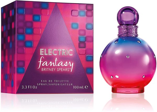 BRITNEY SPEARS ELECTRIC FANTASY 3.3 EAU DE TOILETTE SPRAY FOR WOMEN For Sale