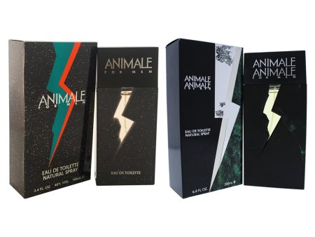 Animale Kit by Animale for Men - 2 Pc Kit 6.8oz EDT Spray, 3.3oz EDT Spray For Discount