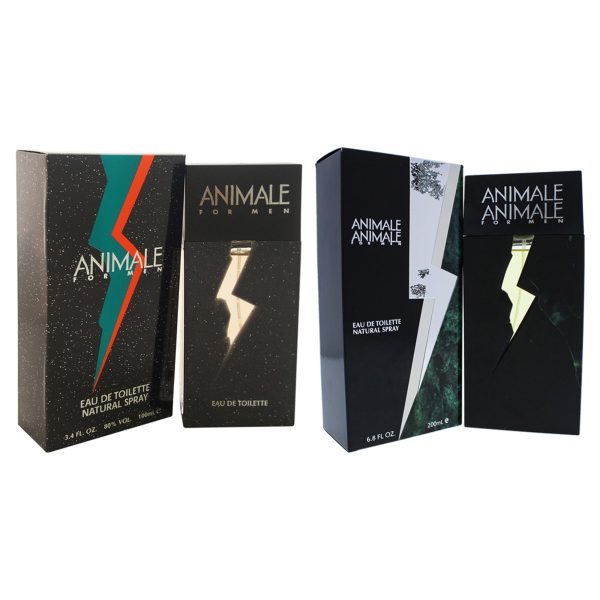 Animale Kit by Animale for Men - 2 Pc Kit 6.8oz EDT Spray, 3.3oz EDT Spray For Discount