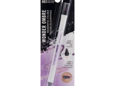 Wonder Ombre Holographic Eyeliner - 003 Purple Prism by Rimmel London for Women - 0.045 oz Eyeliner Online Sale