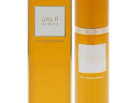 Alwan Cool Sensation Mist by Rasasi for Unisex - 3.38 oz Mist on Sale