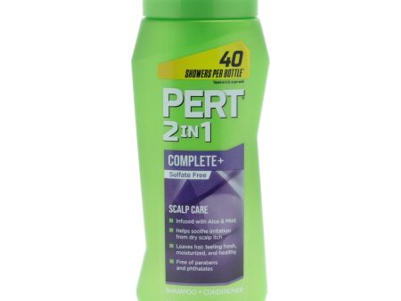 2 in 1 Complete Plus Scalp Care Shampoo and Conditioner by Pert for Unisex - 13.5 oz Shampoo and Conditioner Supply