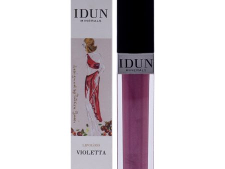 Lipgloss - 005 Violetta by Idun Minerals for Women - 0.2 oz Lip Gloss For Sale