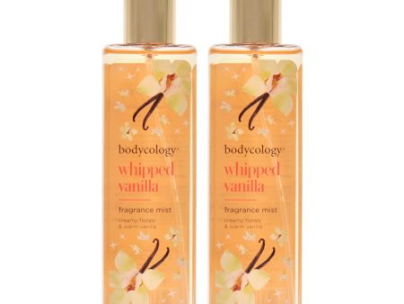 Whipped Vanilla by Bodycology for Women - 8 oz Fragrance Mist - Pack of 2 Supply