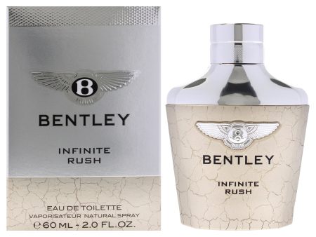 Bentley Infinite Rush by Bentley for Men - 2 oz EDT Spray Hot on Sale