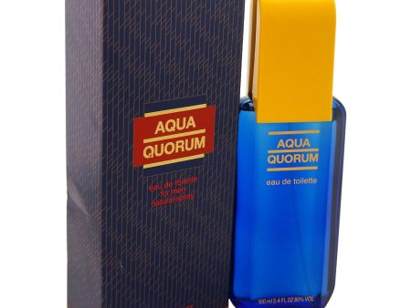 Aqua Quorum by Antonio Puig for Men - 3.4 oz EDT Spray For Discount