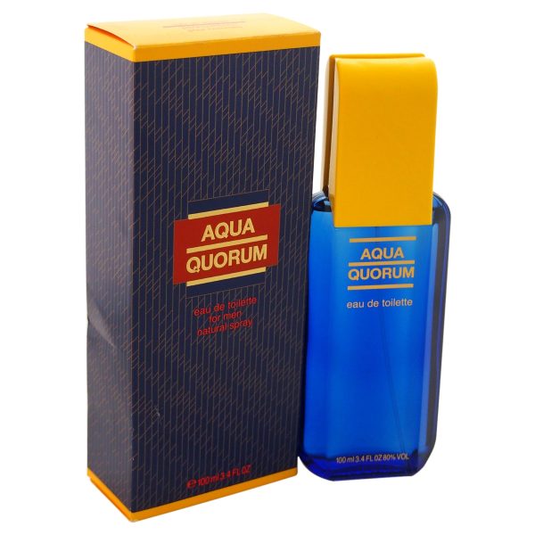 Aqua Quorum by Antonio Puig for Men - 3.4 oz EDT Spray For Discount