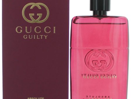 Gucci Guilty Absolute Pour Femme By Gucci, 3 Oz Eau De Parfum Spray For Women Online now