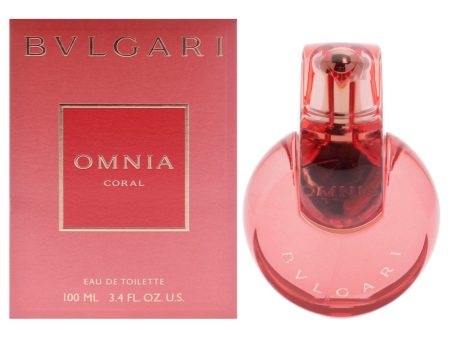 Bvlgari Omnia Coral by Bvlgari for Women - 3.4 oz EDT Spray Cheap