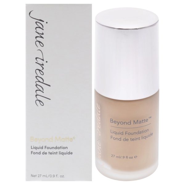 Beyond Matte Liquid Foundation - M3 Light To Medium With Peach-Pink Undertones by Jane Iredale for Women - 0.9 oz Foundation Online