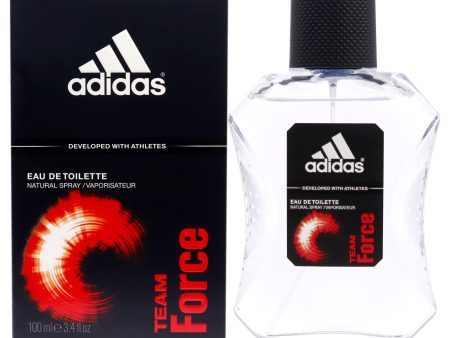 Adidas Team Force by Adidas for Men - 3.4 oz EDT Spray Hot on Sale