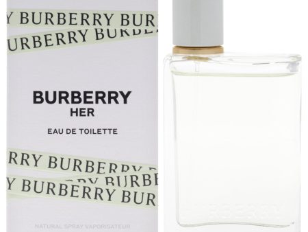 Burberry Her by Burberry for Women - 1.6 oz EDT Spray on Sale