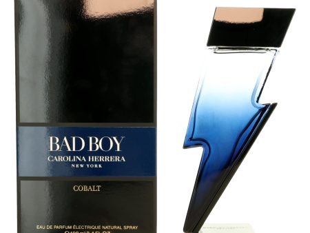 Bad Boy Cobalt By Carolina Herrera, 3.4 Oz Eau De Parfum Electrique Spray For Men Discount