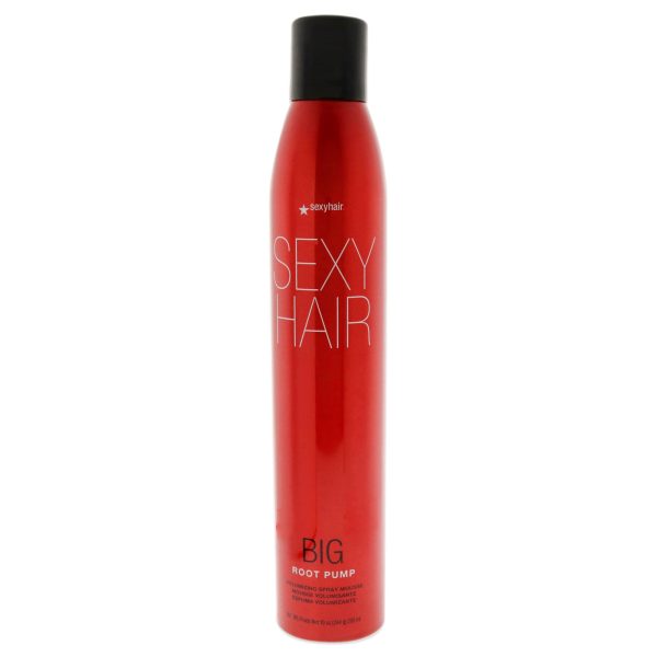 Big Sexy Hair Root Pump Spray Mousse by Sexy Hair for Unisex - 10 oz Mousse Supply