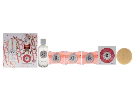 Fleur de Figuier by Roger & Gallet for Unisex - 5 Pc Gift Set 3.3oz Wellbeing Fragrant Water, 3 x 0.88oz Bath Tablets, 1.7oz Wellbeing Soap Online