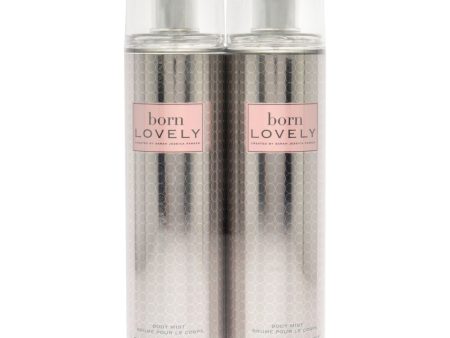 Born Lovely Duo by Sarah Jessica Parker for Women - 2 x 8 oz Body Mist on Sale