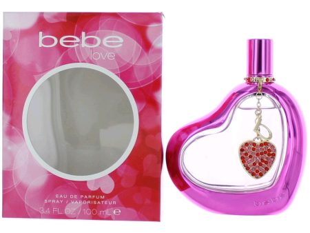 Bebe Love By Bebe, 3.4 Oz Eau De Parfum Spray For Women For Cheap