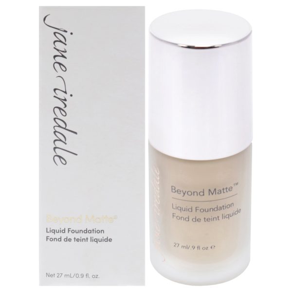 Beyond Matte Liquid Foundation - M5 Light to Medium With Gold Undertones by Jane Iredale for Women - 0.9 oz Foundation Online Hot Sale