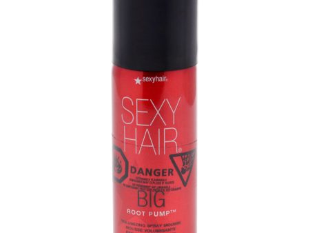 Big Sexy Hair Root Pump Spray Mousse by Sexy Hair for Unisex - 1.6 oz Mousse Fashion