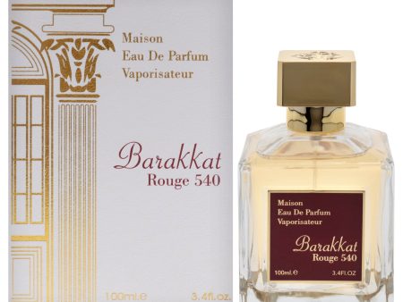 Barakkat Rouge 540 by Maison Alhambra for Women - 3.4 oz EDP Spray Sale