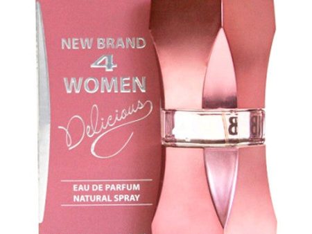 4 Women Delicious By New Brand, 3.3 Oz Eau De Parfum Spray For Women Hot on Sale