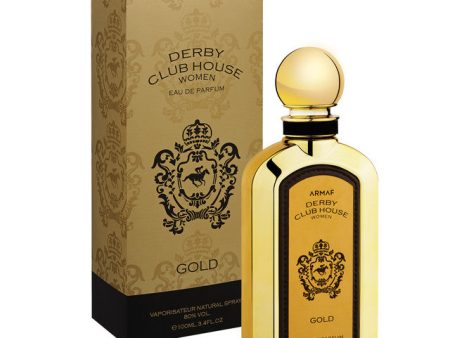 ARMAF DERBY CLUB HOUSE GOLD 3.4 EAU DE PARFUM SPRAY FOR WOMEN Supply