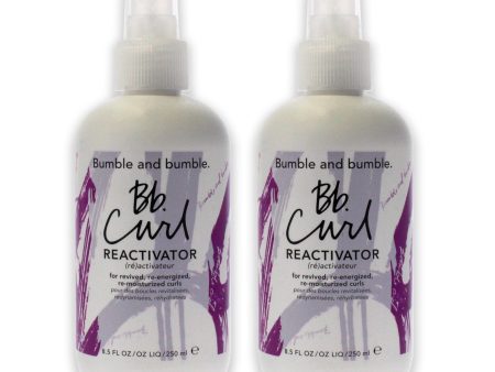 Bb Curl Reactivator by Bumble and Bumble for Unisex - 8.5 oz Hair Spray - Pack of 2 Online Hot Sale