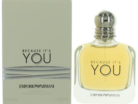 Because It S You By Emporio Armani, 3.4 Oz Eau De Parfum Spray For Women Online